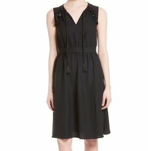 Elegant Black Sleeveless Dress
